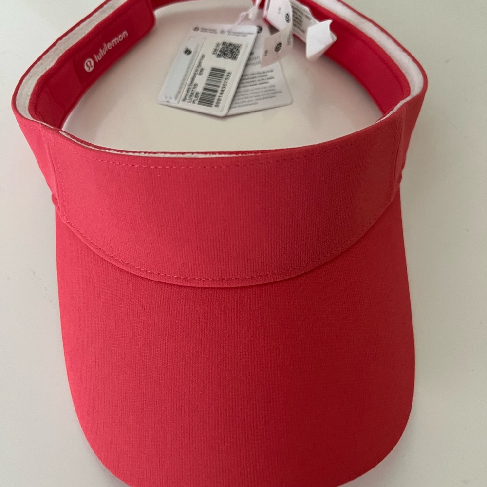 lululemon Coral Visor with Removable Sweat Band